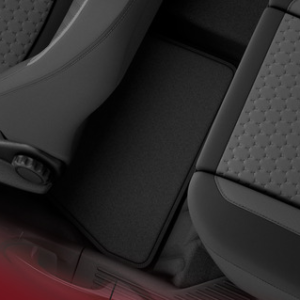 Predpražniki, zadaj standardni, črni